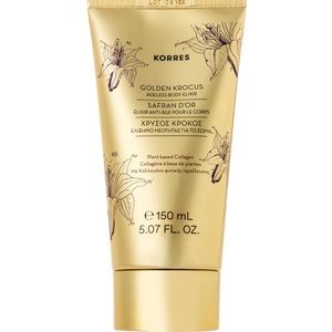 Korres Golden Krocus Ageless Saffron Body Elixir 88.1% Natural 150ml New Sealed